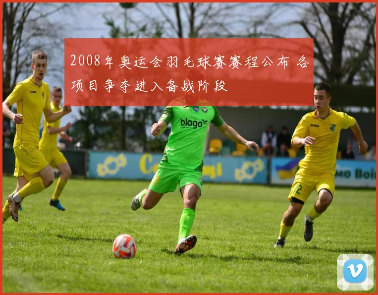 2008年奥运会羽毛球赛赛程公布 各项目争夺进入备战阶段
